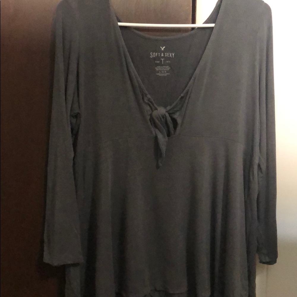 AE soft & sexy 3/4 length sleeve top